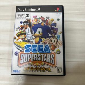 PS2ソフト ＳＥＧＡＳｕｐｅｒＳｔａｒｓ　プレイステーション セガスーパースターズ