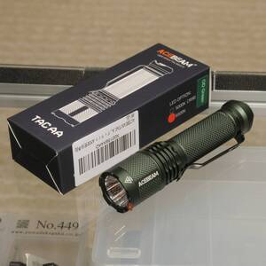 ACEBEAM TAC AA 【LEDカスタマイズ品】　フラッシュライト　エースビーム　ルミナス　SFT-25R　