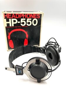 【え沖】ビクター Victor ヘッドフォン HEADPHONES HP-550 ヴィンテージ 動作未確認 ジャンク 現状品 え143 MD294MSS03