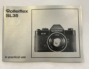 Rolleiflex (ローライフレックス) SL35 説明書 英語 English / Rolleiflex (ローライフレックス)