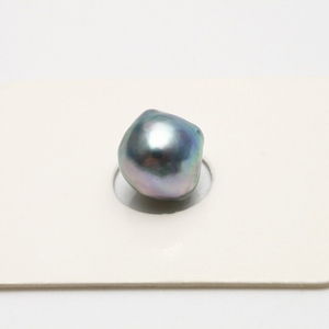 アコヤ真珠パールルース　8.5-9.0mm　ナチュラルブルーカラー