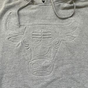 NBA バスケットボール ウエア シカゴブルズ 半袖パーカー CHICAGO BULLS 半袖Tシャツ シューティングシャツ nba オフィシャルTシャツ