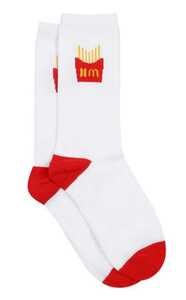 BTS 防弾少年団 [BTSxMcD] LOGO ICON SOCKS (レッド) 靴下 ソックス