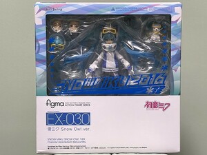 figma『雪ミク Snow Owl ver.』 EX-030 [正規品 未開封 新品] SNOW MIKU 2016 第67回 さっぽろ雪まつり ワンフェス 2016［冬］初音ミク F02