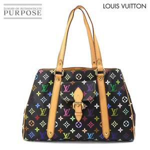 ルイ ヴィトン LOUIS VUITTON モノグラム マルチカラー オーレリア MM トート バッグ ノワール M40095 90231779