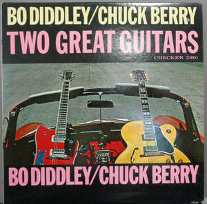 《SOUL/R&B LP》 BO DIDDLEY / CHUCK BERRY - TWO GREAT GUITARS (sl240608002) *us original, mono