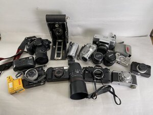 1円 ジャンク まとめ売り フィルムカメラ デジタルビデオカメラ オートボーイ2 ニコン ニコノス キヤノンなど[328643