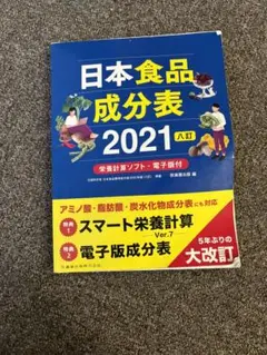 日本食品成分表 2021