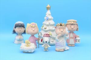 Lenox Peanuts 7-Piece Christmas Pageant Figurines/レノックス/スヌーピー/チャーリーブラウン/180570433