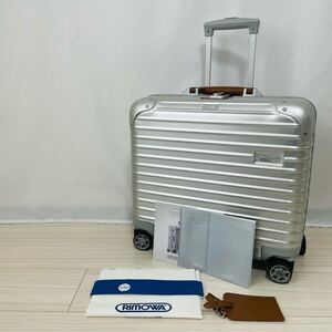 美品　 RIMOWA リモワ　ルフトハンザ　ボーイング747-8 トパーズ　ビジネストローリー　 スーツケース キャリーケース　921.90