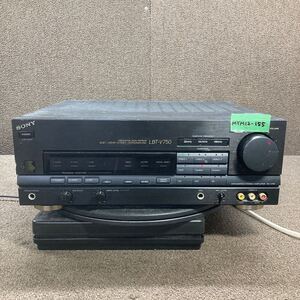 MYM12-155 激安 アンプ SONY INTEGRATED STEREO AMPLIFER TA-V750 105W 通電OK 中古現状品 ※3回再出品で処分