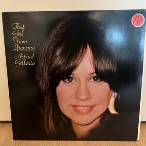 ドイツ盤　astrud gilberto the girl from ipanema LPレコード アストラッドジルベルト　イパネマの娘