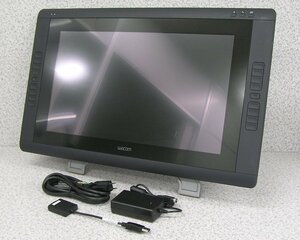 ■WACOM/ワコム 21.5型液晶 タッチ機能搭載ペンタブレット Cintiq（シンティック） 22HD touch DTH-2200/K1 動作良好！美品！スタンド付き