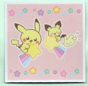 ポケピース ポケピースなシール PIKACHUPICHU