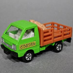 [黒箱トミカ]スズキキャリィ家畜運搬車/プレイセットどうぶつえん単品(日本製)キャリイ/牧場/ギフト/セット