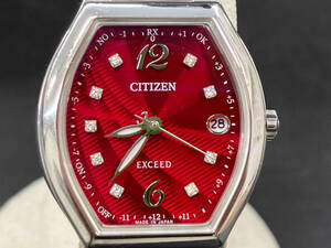 CITIZEN シチズン EXCEED エクシード H060-T023282 電波ソーラー 付属品無し レディース