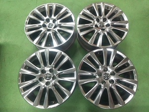 60系 ハリアー 純正 18×7.5J 5H PCD114.3 +45 4本SET (H24043) s