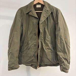 vintage US NAVY N-4 ミリタリージャケット　ヴィンテージ　JACKET 40s コンマーベル デッキジャケット