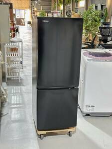 ②★TOSHIBA 東芝★ 冷蔵庫 ２ドア GR-U15BS 2023年 153L 黒 高年式 コンパクト オシャレ 新生活 一人暮らし 福島 郡山市★直接渡しOK★