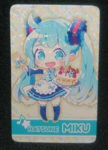 HATSUNE MIKU 10TH ANNIVERSARY 初音ミク カード 非売品 AKIHABARA