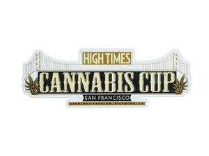 HIGH TIMES ハイタイムズ カンナビスカップ ステッカー thc 420 ボング アムステルダム hemp ヘンプ マリファナ ガンジャ 大麻 kush c235