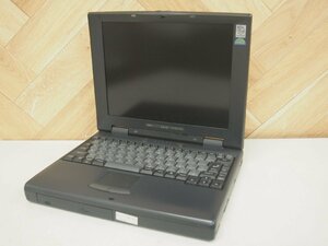 ☆【2R0530-1】 NEC 日本電気 パーソナルコンピュータ ノートPC PC9821NR266S42A 本体のみ 19V ジャンク