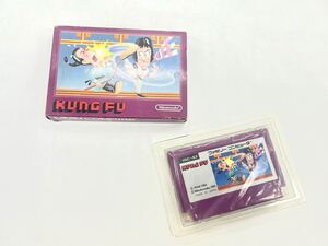 本体未使用品 ★超希少★ファミコンソフト KUNG FU クンフー カンフー 箱 説明書付 FC