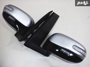 三菱純正 HA3W アイミーブ ドアミラー サイドミラー MOMO モモ ドアミラーカバー付き 左右セット シルバー 棚2I12