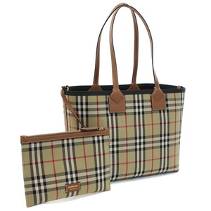 バーバリー BURBERRY トートバッグ 8066163　A9534BRIAR BROWN-BLACK ブラウン系 マルチカラー