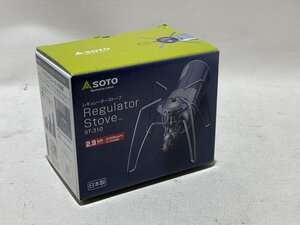 【質Banana】開封未使用品 SOTO/新富士バーナー シングルバーナー レギュレーター ストーブ ST-310 圧電点火方式♪