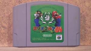 ◆N６４ マリオゴルフ６４ NINTENDO64 名作