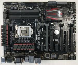 【中古パーツ】BIOS確認のみ、 ASUS Z97-PRO GAMER マザーボード ＩＯパネル LGA1150 ■MB4015