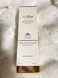 新品　d’Alba ダルバ　ホワイト トリュフ オイルクリームクレンザー