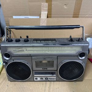 （V-25）HITACHI PERDISCO　ラジカセ　日立 パディスコ　TRK-8000 　★ジャンク品