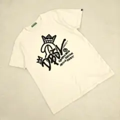 ダブルスティール Tシャツ 半袖 メンズ 綿100% クルーネック イラストロゴ