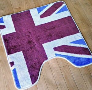 ☆U.K. TOILET MAT☆ おしゃれなトイレマット/ （ユニオンジャック柄） #イギリス #英国旗 #洗面所 