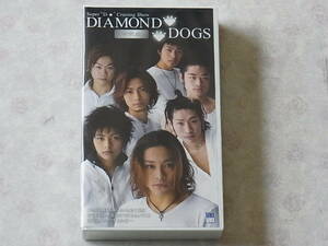 VHSビデオ 今井雅之演出「DIMAMOND DOGS　未完成」東山義久 大坂俊介 島地保武 辻本知彦 森新吾