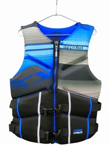 HYPERLITE HYPERLITE ライフジャケット ブルー/ブラック