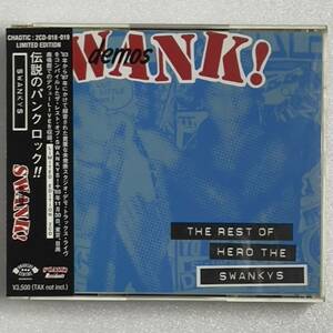 ノイズコア大傑作!!2CD!! スワンキーズ THE SWANKYS/SWANK&LIVES(GAI,Confuse,Lip Cream,KURO(白), Gism,Zouo,パンク天国,Chaos UK)