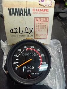 新品未使用品！　XJ750E 　スピードメーター　　速度警告灯付き　180km　検索※RZ250 　XJ400　SR400 