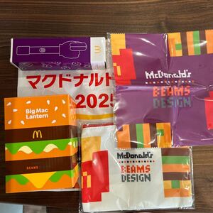 【送料無料】マクドナルド　2025年福袋　グッズのみ　新品未開封 マック 福袋 グッズのみ BEAMS 