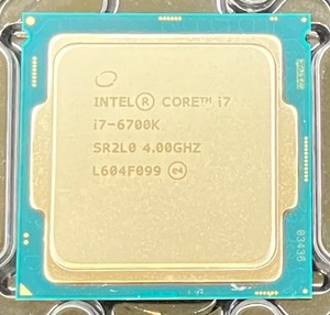 ★☆【動作未チェック品】intel Core i7-6700K 4.00GHz / 8MB Cache / LGA1151 / SR2L0 《返品保証》☆★