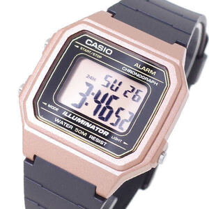 【新品・箱なし】カシオ CASIO 腕時計 メンズ W-217HM-5AV クォーツ ブラック