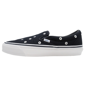 極美品 24aw バンズ VANS HARAJUKU PUNK LX SLIP-ON REISSUE 98 SP スリッポン スニーカー シューズ グレンチェック アイレット 靴 30.0cm