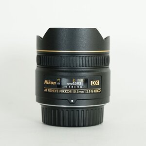 [良品] Nikon AF DX Fisheye-Nikkor 10.5mm F2.8G ED / ニコンFマウント