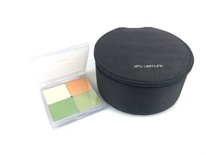 未使用　シュウ　ウエムラ shu uemura　ポーチ／メイクアップカラー パレット エヴェイユ EVEIL 2000 　4色アイシャドウ　KES-2829