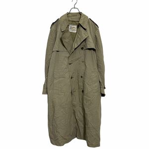 LONDONFOG ロング トレンチコート 46LONG 3XL～ ベージュ ロンドンフォグ アメリカ製 ライナー付き 古着卸 アメリカ仕入 a602-5912