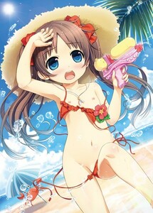 ものべの 夏葉 WスエードB2タペストリー 電気外祭り 2014 summerイラスト（Lose 2019夏キャンペーン版）/Cura/LOSE