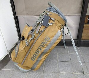 T 新品/即納 BRIEFING GOLF ブリーフィング CR-4 #02 XP WOLF GRAY スタンド キャディバッグ BRG223D24 コヨーテ