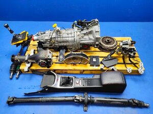 EJ207 GRB インプレッサ 純正 6MT マニュアル ミッション 乗せ換え セット エンジンコンピューター付き　　　　2401424　2P4-2　友